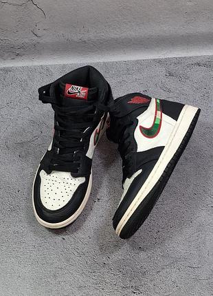 Кросівки air jordan 1 retro шкіряні баскетбольні черевики 4 6 travis scott