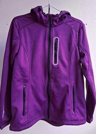 Худі тепле жіноче на флісі з капюшоном crivit softshell
