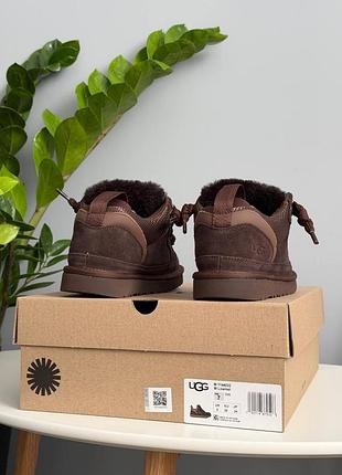 Уггі ugg lowmel sneaker grey 3