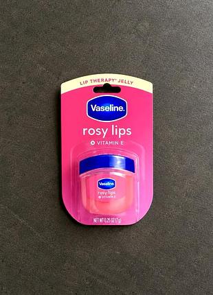 Vaseline lip care rosy lips бальзам для губ, 7 г