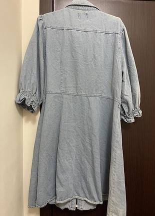 Платье джинс m, l 7