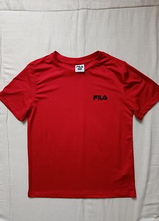Футболка спортивная на мальчика fila 10-12 лет