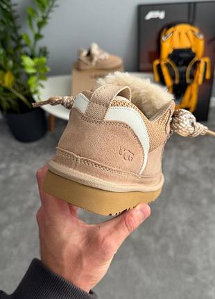 Уггі ugg lowmel sneaker beige 4
