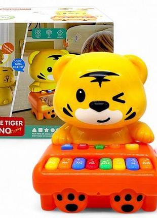 Интерактивная игрушка «little tiger piano», 23 см
