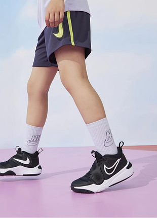 Nike team hustle d11 black оригінальні кросівки