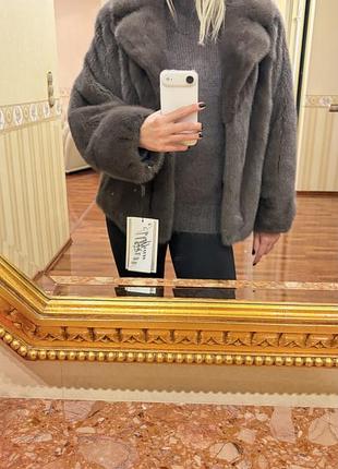 Шуба норкова нова