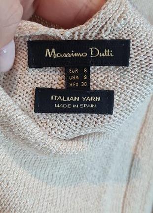 Вязаний топ massimo dutti 10