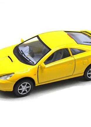 Машинка kinsmart «toyota celica», жовта