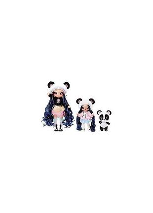 Игровой набор из 2 кукол семья панды na na na surprise panda family