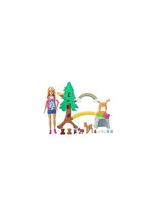 Ігровий набір barbie wilderness guide «центр порятунку тварин»