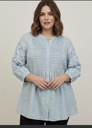 Рубашка джинс xl,xxl