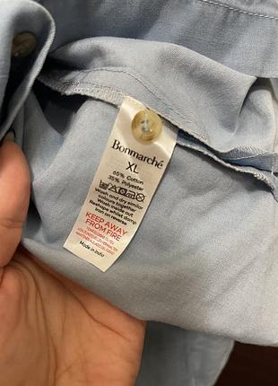Рубашка джинс xl,xxl 10