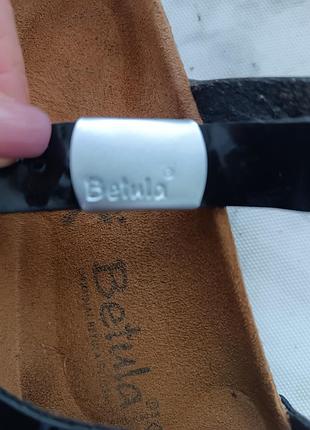 Жіночі сандалі betula чорні 6