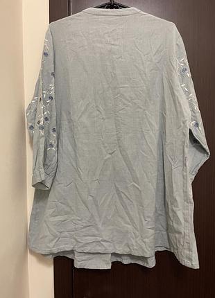 Рубашка джинс xl,xxl 7