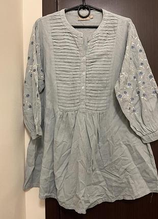 Рубашка джинс xl,xxl 2