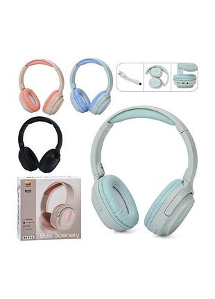 Навушники бездротові bluetooth, mp3, tf-слот, акумулятор