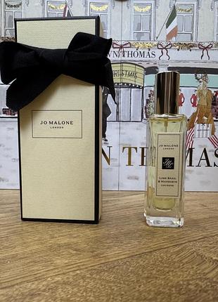 Одеколон jo malone lime basil & mandarin, 30 ml, нові