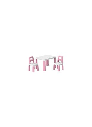 Дитячий стіл з двома стільцями технок, арт. 0457
