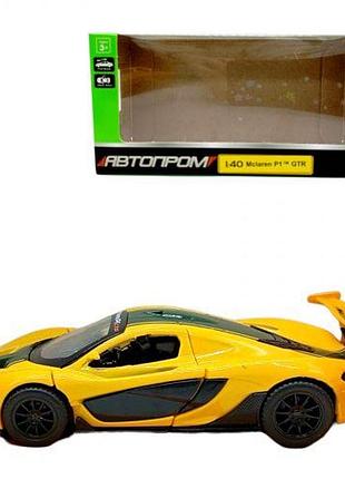 Машинка металлическая «автопром» mclaren p1 gtr
