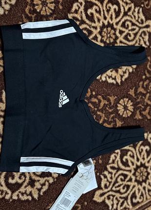 Топ жіночий adidas чорний