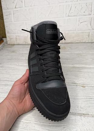 Крутые черные кроссовки adidas break start mid winterized 3