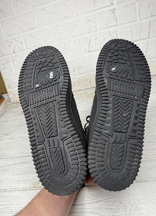 Крутые черные кроссовки adidas break start mid winterized 6