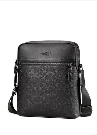 Сумка чоловіча  coach.
оригінал 
шкіра