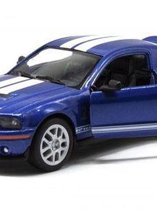 Машинка kinsmart «shelby gt500», синя