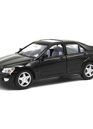 Машинка kinsmart «lexus is300», чёрная