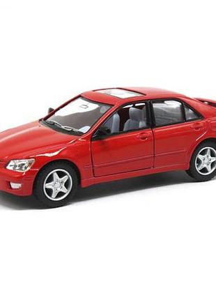 Машинка kinsmart «lexus is300», красная