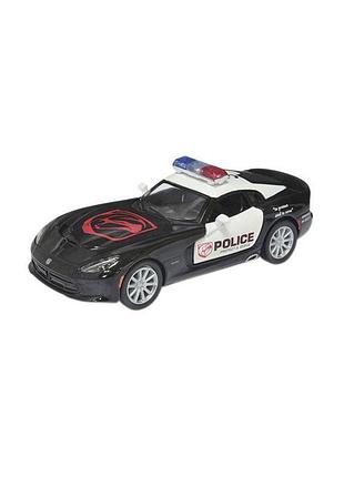 Машинка металлическая «srt viper gts» (police), открывающиеся двери