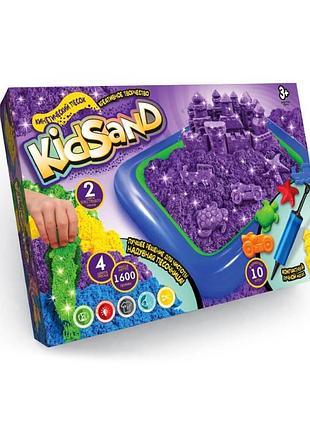 Набір «кінетичний пісок» kidsand, 1600 г + пісочниця