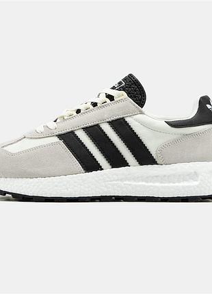 Кроссовки adidas retropy e5 grey white black