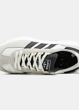 Кроссовки adidas retropy e5 grey white black 9