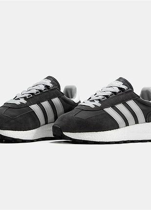 Кроссовки adidas retropy e5 black grey 4