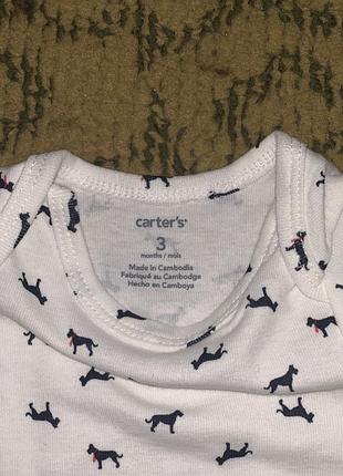 Боди 🐕‍🦺 carters 3 мес 3