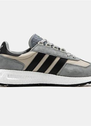 Кроссовки adidas retropy e5 grey beige 3