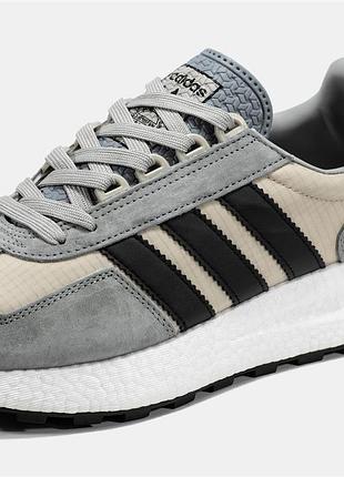 Кроссовки adidas retropy e5 grey beige 5