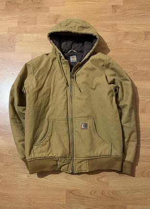 Carhartt active jacket оригінал оригінальна куртка кархарт зимова l