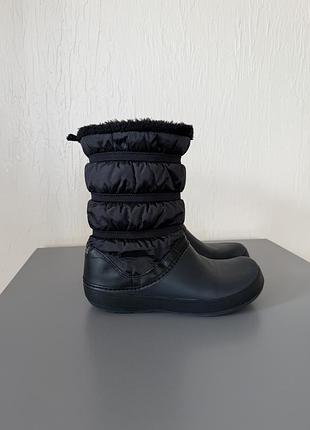 Crocs w10, чоботи crocs, крокси, дудики
