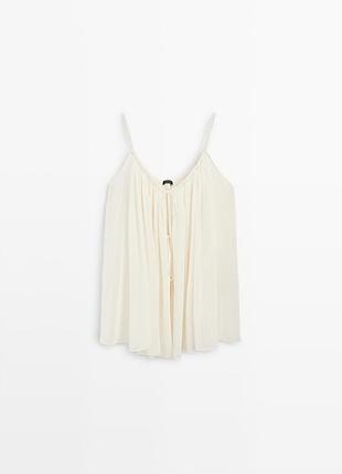 Новий струмливий топ massimo dutti 5