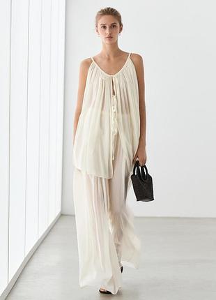 Новий струмливий топ massimo dutti 3