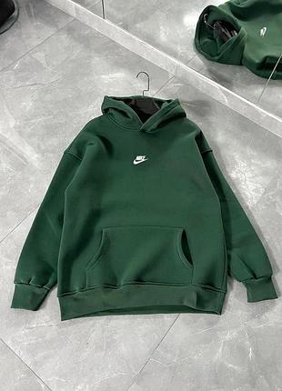 Базовая мужская оверсайз худи найк nike кофта стильная однотонная