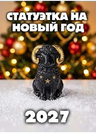 Статуэтка барашек символ 2027 года