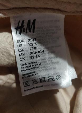 Бейсболки кепка льон h&amp;m 4
