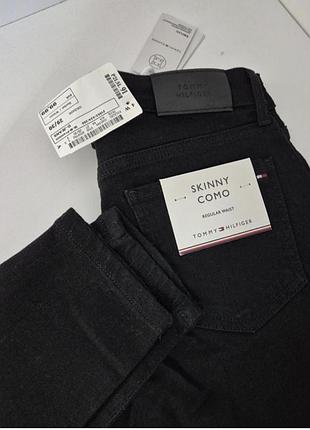 Жіночі джинси скіні tommy hilfiger skinny como чорні