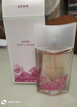 Туалетна вода avon soft musk для жінок