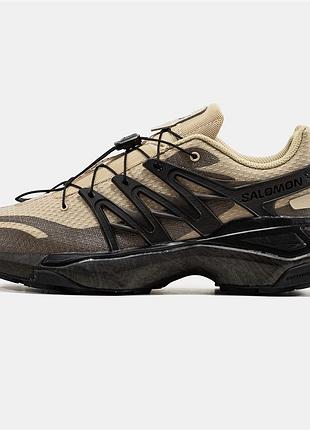 Кроссовки salomon xt pu.re advanced beige black