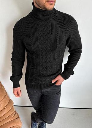 Гольф моно чорний l (xl на бирці)