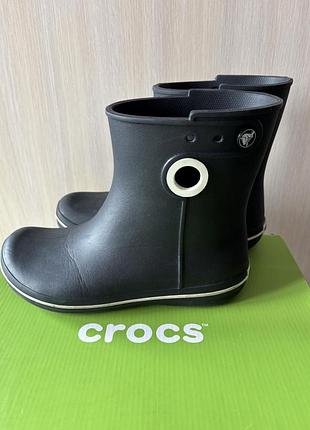 Crocs оригінал чобітки чорний колір  на дощову погоду